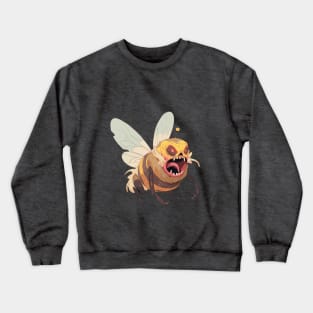 Halloween Zombee - Spooky Month Monster Crewneck Sweatshirt